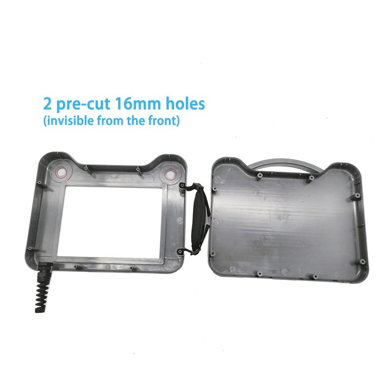 PGFUN 7" Handheld Industrial Human Machine Interface (HMI) Panel Box for Omron Controller Upgraded CNC Machine PLC Operator Touch Screen Protector Case for NB7W-TW00B /TW01B/TW11B - Image 3